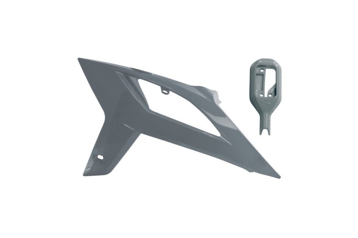 Plaque frontale RACETECH gris