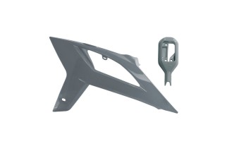 Plaque frontale RACETECH gris