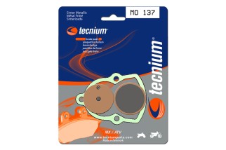 Plaquettes de frein TECNIUM MX/Quad métal fritté - MO137