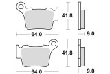 Plaquettes de frein BRAKING Off-Road/Quad métal fritté - 891CM44