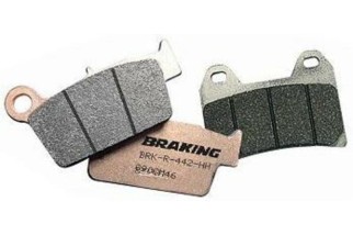 Plaquettes de frein BRAKING Off-Road/Quad métal fritté - 891CM44