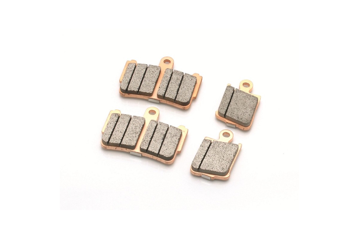 Plaquettes de frein NISSIN route /Off-Road métal fritté - 2P-357ST