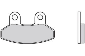 Plaquettes de frein BREMBO Scooter carbone céramique - 07062