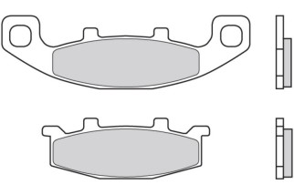 Plaquettes de frein BREMBO route carbone céramique - 07KA0933