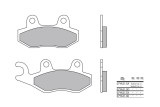 Plaquettes de frein BREMBO route métal fritté - 07YA21LA