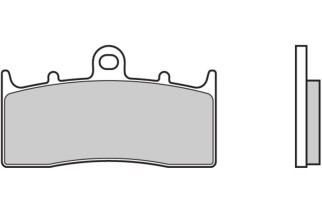 Plaquettes de frein BREMBO route carbone céramique - 07GR6207