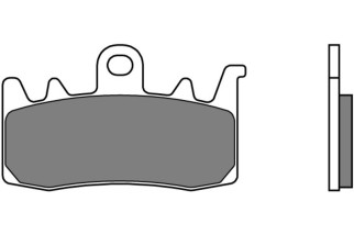 Plaquettes de frein BREMBO métal fritté - 07BB3859