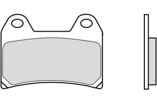 Plaquettes de frein BREMBO route carbone céramique - 07BB1907