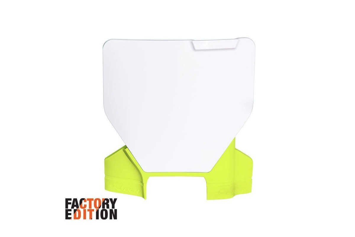 Plaque numéro frontale RACETECH Factory Edition