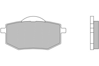 Plaquettes de frein BREMBO route carbone céramique - 07YA1909