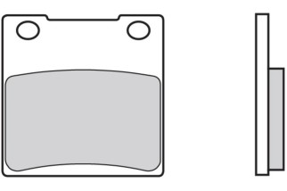 Plaquettes de frein BREMBO route carbone céramique - 07KS0507