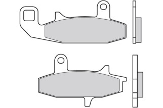 Plaquettes de frein BREMBO route carbone céramique - 07SU1509