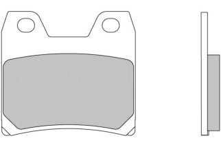 Plaquettes de frein BREMBO route métal fritté - 07YA40SP
