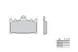 Plaquettes de frein BREMBO route carbone céramique - 07KA1306