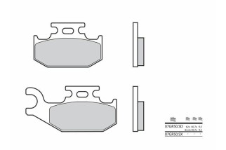 Plaquettes de frein BREMBO Off-Road métal fritté - 07GR50SD