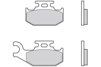 Plaquettes de frein BREMBO Off-Road métal fritté - 07GR50SD