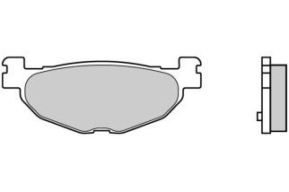Plaquettes de frein BREMBO Scooter métal fritté - 07059XS