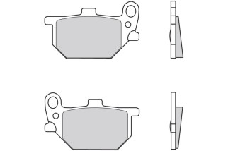 Plaquettes de frein BREMBO route carbone céramique - 07YA0713