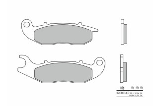 Plaquettes de frein BREMBO route carbone céramique - 07GR03CC