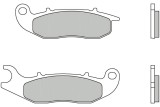 Plaquettes de frein BREMBO route carbone céramique - 07GR03CC