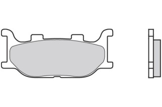 Plaquettes de frein BREMBO route carbone céramique - 07YA3408