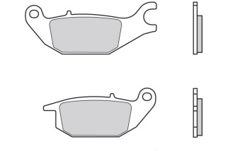 Plaquettes de frein BREMBO route carbone céramique - 07HO4905