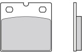 Plaquettes de frein BREMBO route carbone céramique - 07BB2307