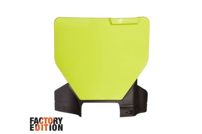 Plaque numéro frontale RACETECH