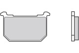 Plaquettes de frein BREMBO route carbone céramique - 07KA0608