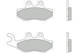 Plaquettes de frein BREMBO Scooter carbone céramique - 07056
