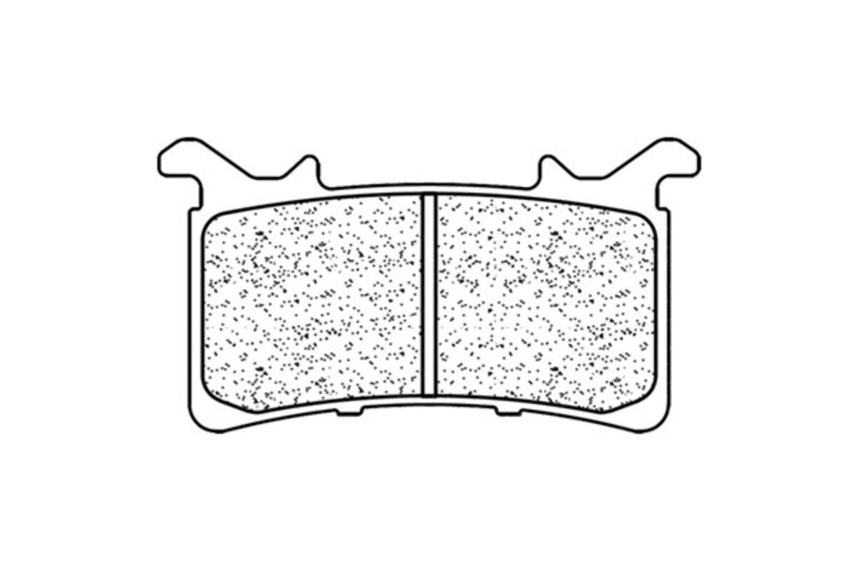 Plaquettes de frein CL BRAKES racing métal fritté - 1273C60