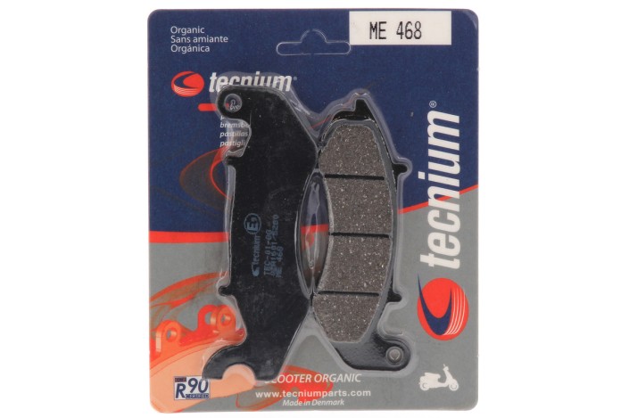 Plaquettes de frein TECNIUM scooter organique - ME468