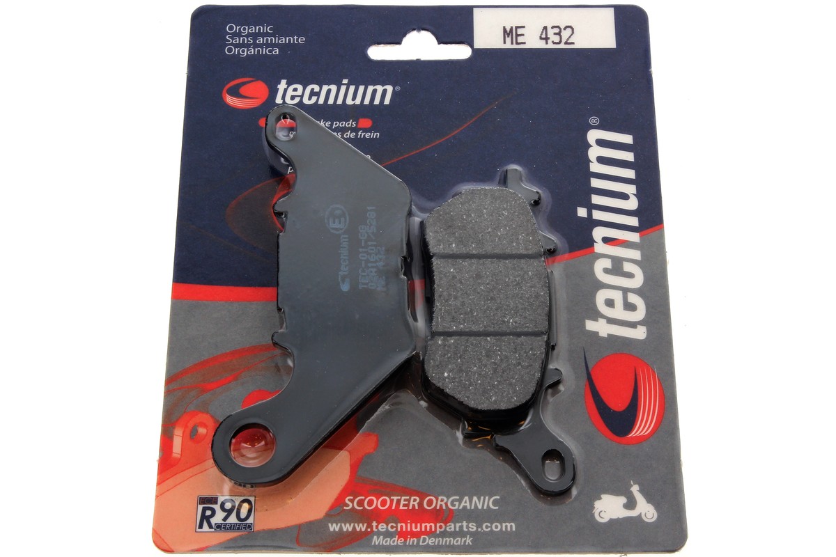 Plaquettes de frein TECNIUM scooter organique - ME432