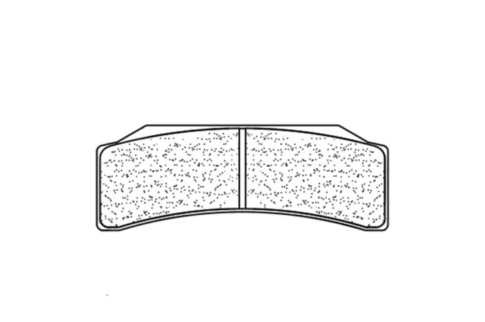 Plaquettes de frein CL BRAKES Racing métal fritté - 1251C60