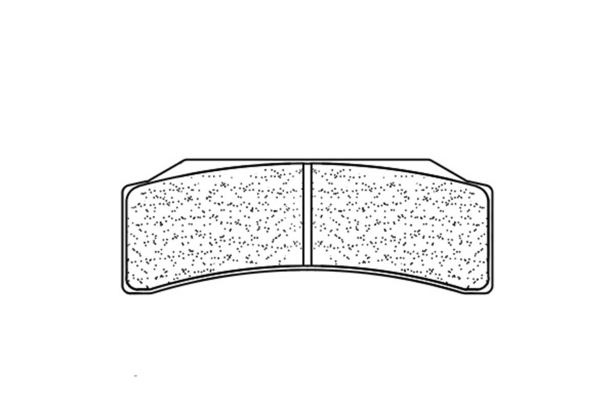 Plaquettes de frein CL BRAKES Racing métal fritté - 1251C60