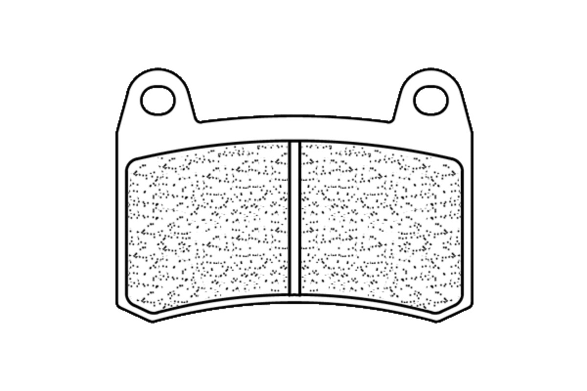Plaquettes de frein CL BRAKES route métal fritté - 1274S4