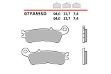 Plaquettes de frein BREMBO métal fritté - 07YA55SD