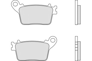 Plaquettes de frein BREMBO carbone céramique - 07HO5907