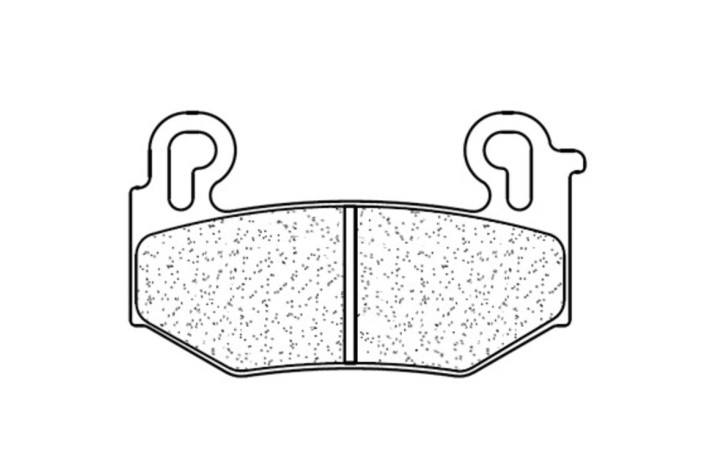 Plaquettes de frein CL BRAKES route métal fritté - 1280XBK5