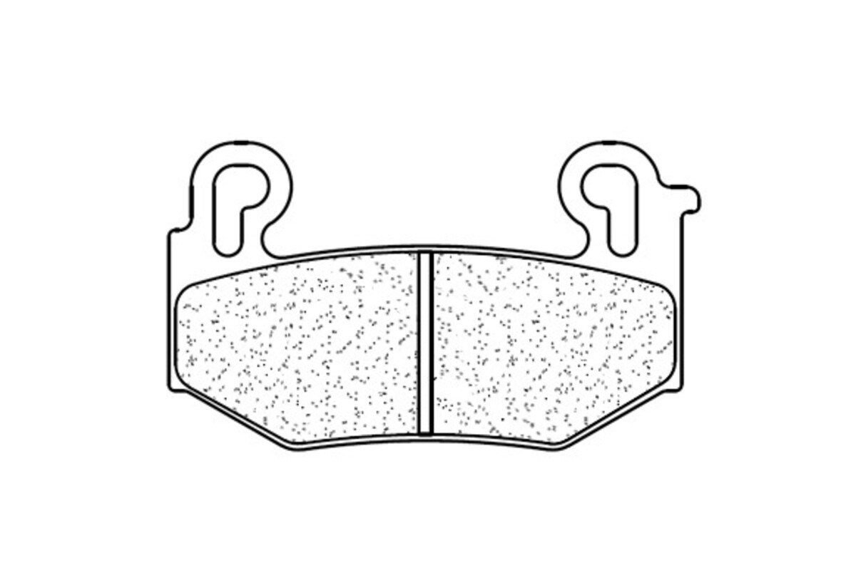 Plaquettes de frein CL BRAKES route métal fritté - 1280XBK5