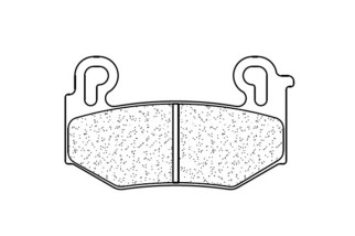 Plaquettes de frein CL BRAKES route métal fritté - 1280XBK5