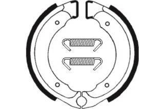 Mâchoires de frein TECNIUM Scooter/Quad organique - BA101
