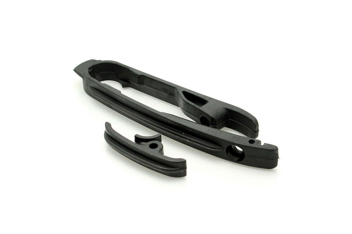 Kit patin de bras oscillant + patin de chaîne inférieur UFO noir KTM/Husqvarna Kit patin de bras oscillant + patin de chaîne inférieur UFO noir KTM/Husqvarna