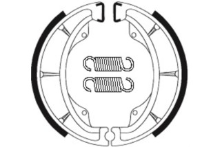 Mâchoires de frein TECNIUM Scooter organique - BA202