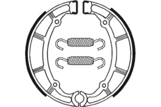 Mâchoires de frein TECNIUM Street organique - BA065