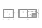 Réfrigérateur/congélateur Dometic CFX3 95DZ