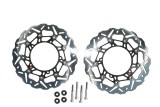 Kit Disque de frein Oversize BRAKING SK2 Racing Wave flottant - 320 OKWK07