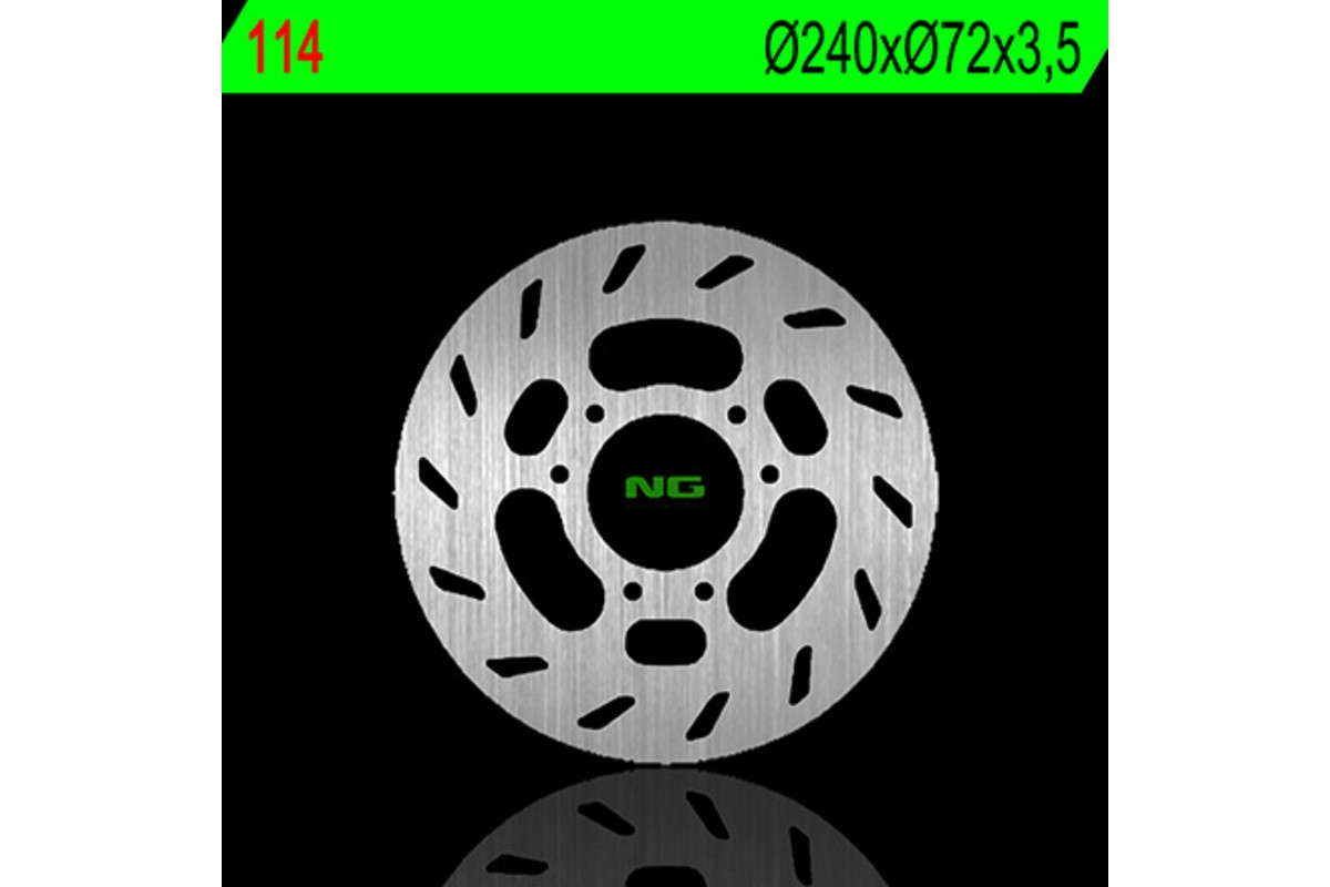 Disque de frein NG BRAKES rond fixe