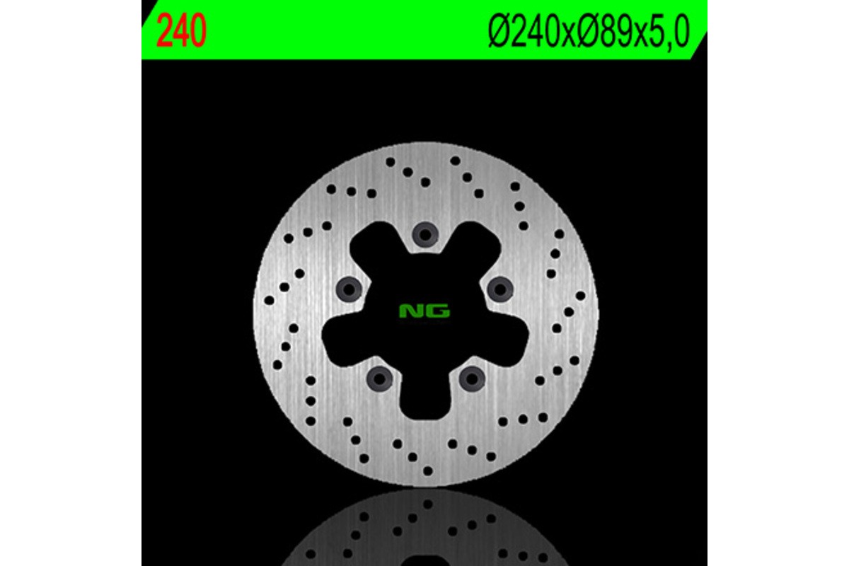 Disque de frein NG BRAKES rond fixe