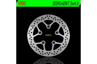 Disque de frein NG BRAKES rond fixe